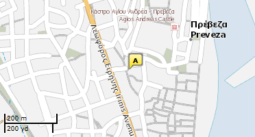 Χάρτης και σημείο της επιχείρησης
