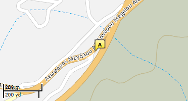 Location of business on map