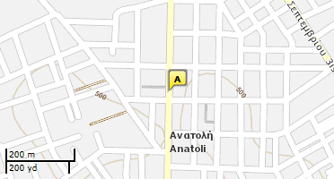Χάρτης και σημείο της επιχείρησης