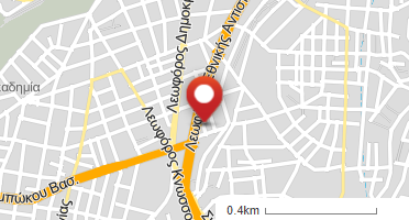 Location of business on map
