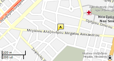 Χάρτης και σημείο της επιχείρησης