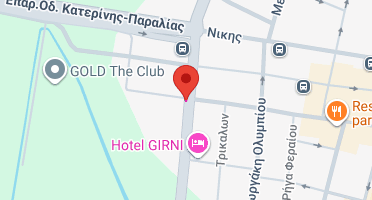 Location of business on map