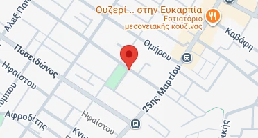 Location of business on map