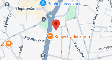 Location of business on map