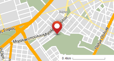 Location of business on map