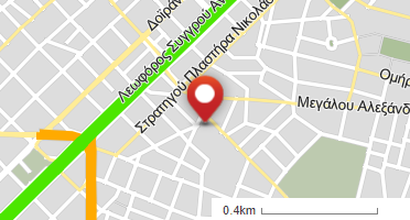Location of business on map