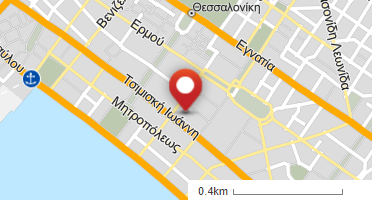 Location of business on map