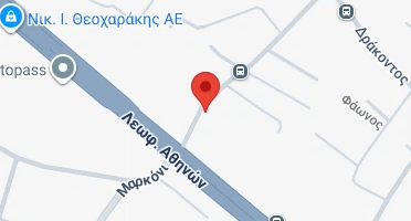 Location of business on map