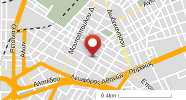 Location of business on map