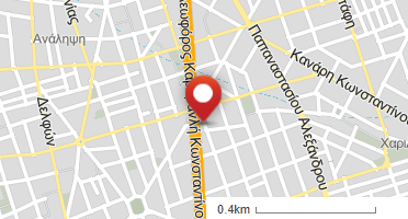 Location of business on map