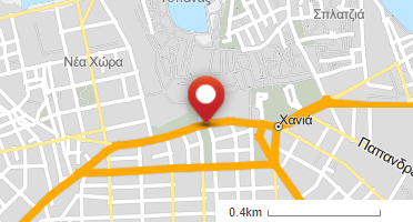 Location of business on map