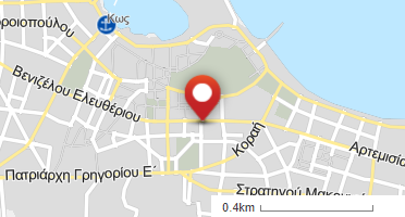 Χάρτης και σημείο της επιχείρησης