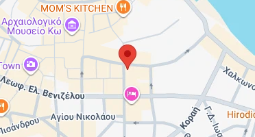Location of business on map