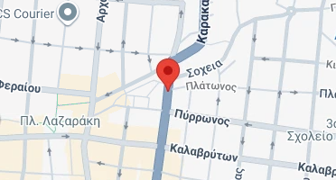 Location of business on map