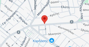 Location of business on map