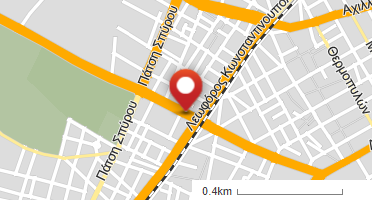 Location of business on map