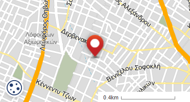 Location of business on map