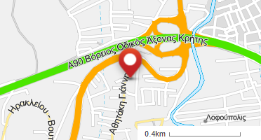 Location of business on map