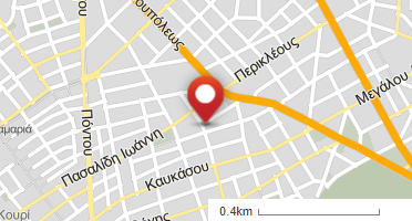 Location of business on map