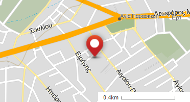 Location of business on map