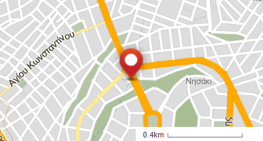 Location of business on map