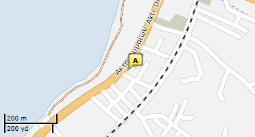 Location of business on map