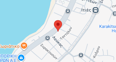 Location of business on map