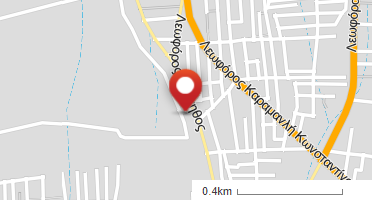 Location of business on map