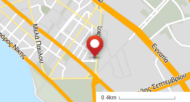 Location of business on map