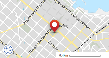 Location of business on map