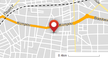Location of business on map