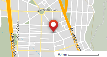 Location of business on map