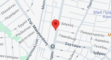 Location of business on map