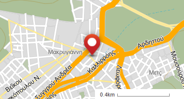 Location of business on map