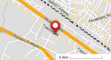 Location of business on map