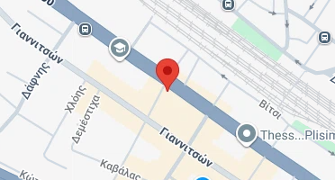 Location of business on map
