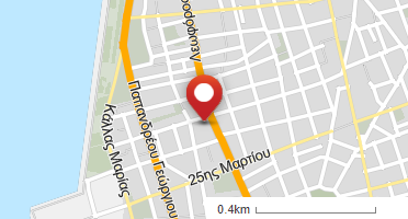 Location of business on map