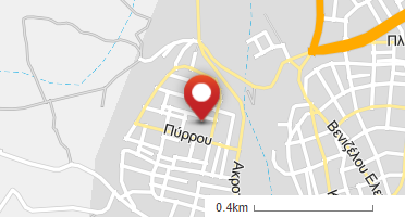 Location of business on map