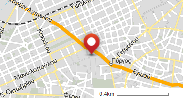 Location of business on map