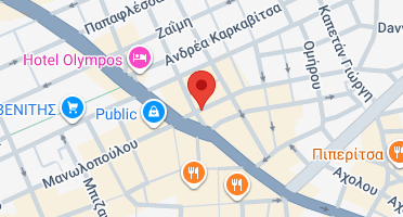 Location of business on map