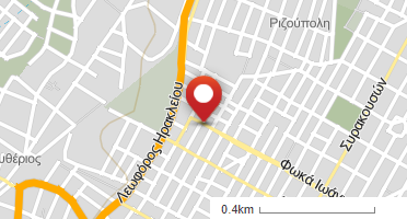 Location of business on map