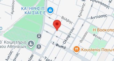 Location of business on map