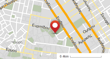 Location of business on map