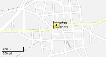 Location of business on map
