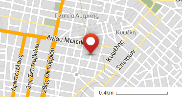 Location of business on map