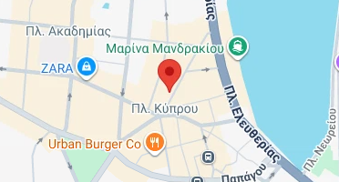 Χάρτης και σημείο της επιχείρησης
