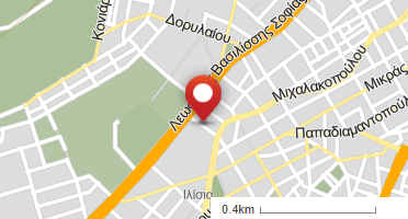 Location of business on map