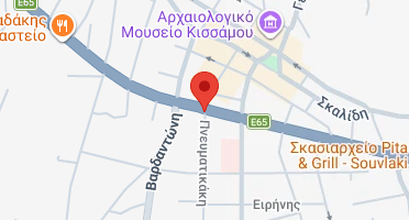 Location of business on map