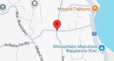Location of business on map