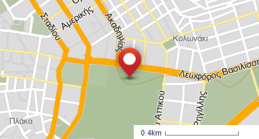 Location of business on map